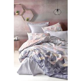 Cotton Box Dennis Gri Ranforce Çift Kişilik Nevresim Takımı