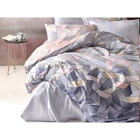 Cotton Box Dennis Gri Ranforce Çift Kişilik Nevresim Takımı