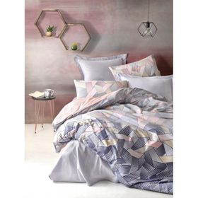 Cotton Box Dennis Gri Ranforce Çift Kişilik Nevresim Takımı