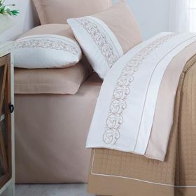 Cotton Box Dıamond Çift Kişilik Hardal Yatak Örtüsü