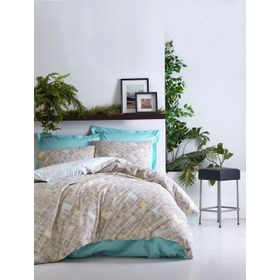 Cotton Box Dotted Turkuaz Nevresim Takımı Çift Kişilik