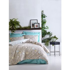 Cotton Box Dotted Turkuaz Nevresim Takımı Çift Kişilik