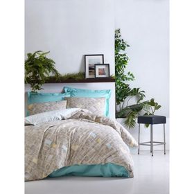 Cotton Box Dotted Turkuaz Nevresim Takımı Çift Kişilik