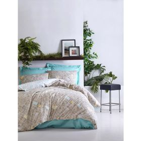 Cotton Box Dotted Turkuaz Nevresim Takımı Çift Kişilik