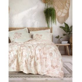Cotton Box Dual Tek Kişilik Vestiga Bej Nevresim Takımı