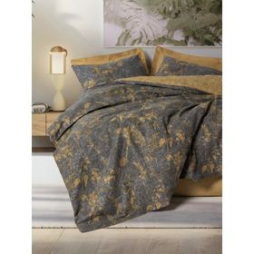Cotton Box Dual Tek Kişilik Yadawa Hardal 160x220 cm Nevresim Takımı