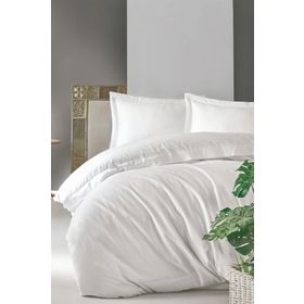 Cotton Box Elegant Beyaz Çift Kişilik Nevresim Takımı