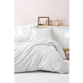 Cotton Box Elegant Beyaz Çift Kişilik Nevresim Takımı