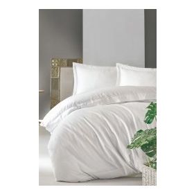 Cotton Box Elegant Beyaz Çift Kişilik Nevresim Takımı