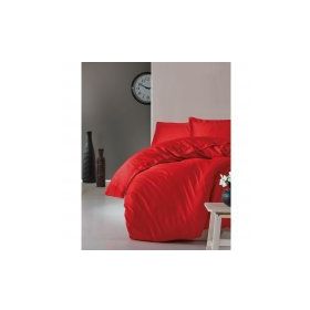 Cotton Box Elegant Kırmızı Çift Kişilik Saten Nevresim Takımı