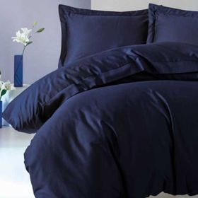Cotton Box Elegant Lacivert Çift Kişilik Nevresim Takımı