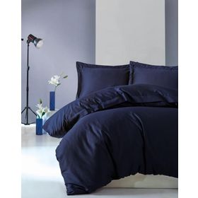 Cotton Box Elegant Lacivert Tek Kişilik Nevresim Takımı
