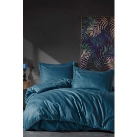 Cotton Box Elegant Mavi Çift Kişilik Nevresim Takımı