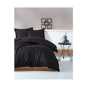 Cotton Box Elegant Stripe Siyah Çift Kişilik Nevresim Takımı