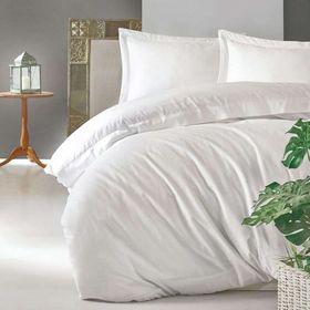 Cotton Box Elegante Beyaz Çift Kişilik Nevresim Takımı