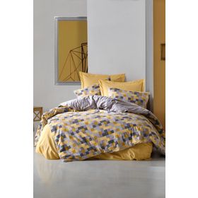 Cotton Box Elon Sarı Çift Kişilik Nevresim Takımı
