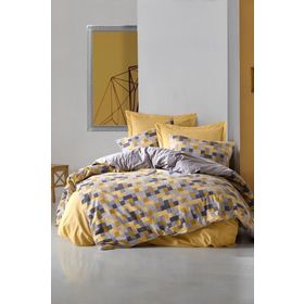 Cotton Box Elon Sarı Çift Kişilik Nevresim Takımı