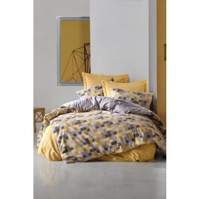 Cotton Box Elon Sarı Çift Kişilik Nevresim Takımı