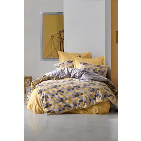 Cotton Box Elon Sarı Çift Kişilik Nevresim Takımı