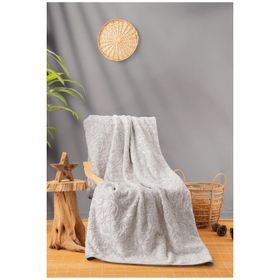 Cotton Box Emboss Taş Çift Kişilik Battaniye