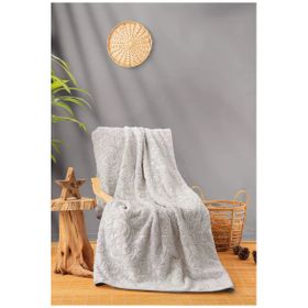 Cotton Box Emboss Taş Çift Kişilik Battaniye