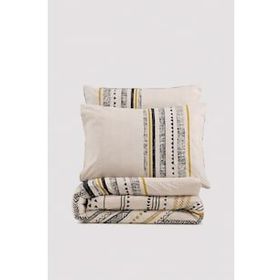 Cotton Box Ethnic Elvira Siyah Çift Kişilik Nevresim Takımı