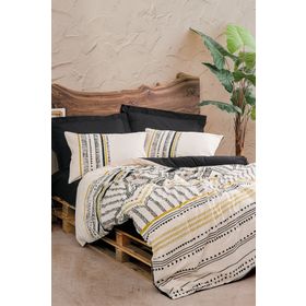 Cotton Box Ethnic Elvira Siyah Tek Kişilik Nevresim Takımı