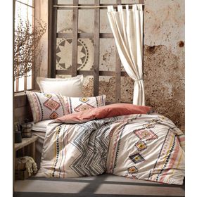 Cotton Box Ethnic Felix Kiremit Çift Kişilik Nevresim Takımı