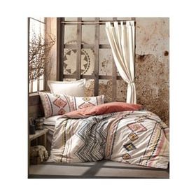 Cotton Box Ethnic Felix Kiremit Çift Kişilik Nevresim Takımı