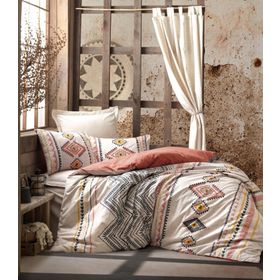 Cotton Box Ethnic Felix Kiremit Çift Kişilik Nevresim Takımı