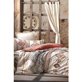 Cotton Box Ethnic Felix Kiremit Tek Kişilik Nevresim Takımı