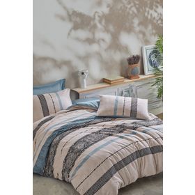 Cotton Box Etnich Çift Kişilik Misti Mint Nevresim Takımı