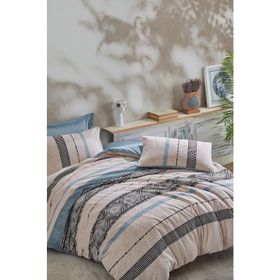 Cotton Box Etnich Çift Kişilik Misti Mint Nevresim Takımı