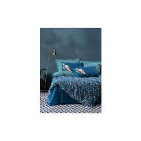 Cotton Box Feminen Freya Lacivert Nevresim Takımı Tek Kişilik