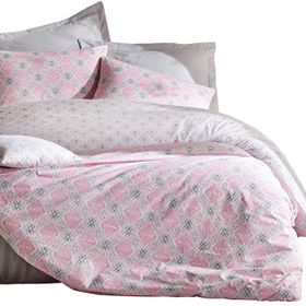 Cotton Box Fine Pembe Çift Kişilik Minimal Nevresim Takımı