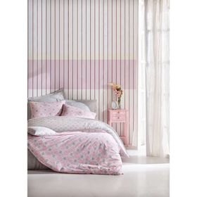 Cotton Box Fine Pembe Çift Kişilik Minimal Nevresim Takımı