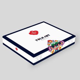 Cotton Box Folk Art Kahve Tek Kişilik Nevresim Takımı