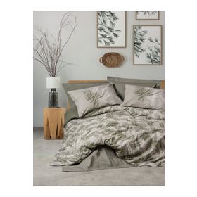 Cotton Box Frond Haki Dual Tek Kişilik Nevresim Takımı