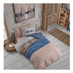 Cotton Box Genç Odası Ocean Lacivert Tek Kişilik Nevresim Takımı