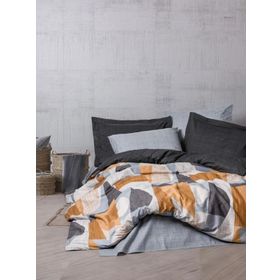 Cotton Box Giorno Gri Modern Çift Kişilik Nevresim Takımı