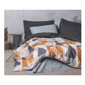 Cotton Box Giorno Modern Tek Kişilik Gri 160x220 cm Nevresim Takımı