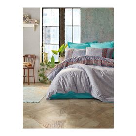 Cotton Box Gri Çift Kişilik Nevresim Takımı