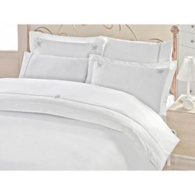 Cotton Box Güher Beyaz Çift Kişilik Nevresim Takımı