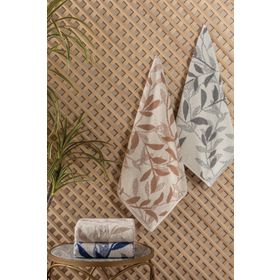 Cotton Box İskandinav Karian Jakarlı 50x90 cm 4'lü Havlu Seti