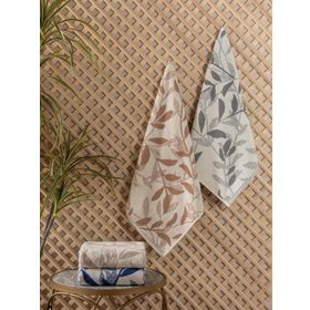 Cotton Box İskandinav Karian Jakarlı 50x90 cm 4'lü Havlu Seti