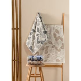 Cotton Box İskandinav Kelda Jakarlı 50x90 cm 4'lü Havlu Seti