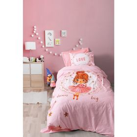 Cotton Box Jerry Pembe Junior Tek Kişilik Nevresim Takımı