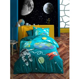 Cotton Box Junior Little Astronaut 160x220 cm Tek Kişilik Nevresim Takımı