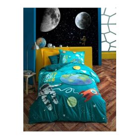 Cotton Box Junior Little Astronaut 160x220 cm Tek Kişilik Nevresim Takımı