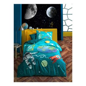 Cotton Box Junior Little Astronaut 160x220 cm Tek Kişilik Nevresim Takımı